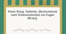 Jan-Martin Altgeld (Ein Klarer, Warmer Klang. Echtheit) Type your text to hear it in the voice of Jan-Martin Altgeld. Ein