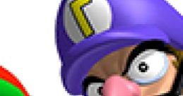 Waluigi in Mario Party 3, featuring his iconic purple hat and Piranha Plant companion, ready for an exciting game.