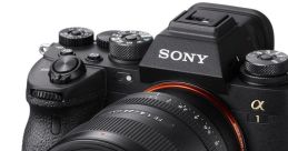 Sony Alpha 1 camera with FE 24mm f/1.4 GM lens, featuring advanced optics and ergonomic design for professional photography.