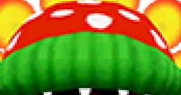 Petey Piranha from Mario Kart: Double Dash with a vibrant flower design and sharp teeth, showcasing its iconic character style.