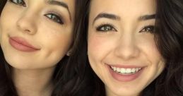 Merrell Twins Type your text to hear it in the voice of Merrell Twins. The Merrell Twins, Veronica and Vanessa, have amassed