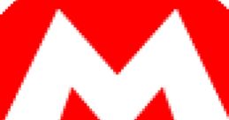 Red circular emblem featuring the iconic "M" logo associated with Mario Kart DS and Nintendo's beloved character, Mario.