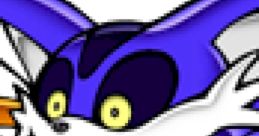 Big The Cat from Sonic Heroes, featuring his signature blue fur and expressive yellow eyes, ready for adventure.