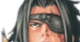 Trevor Belmont from Castlevania Judgment, showcasing his iconic eyepatch and warrior demeanor.