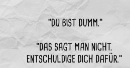 Dumm Bist Dumm Bist 