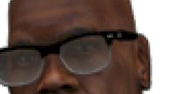 Jerome from Grand Theft Auto V, wearing glasses and a blue bow tie, exudes a classy appearance in the game's visuals.