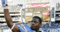 LaDainian Tomlinson Type your text to hear it in the voice of LaDainian Tomlinson. The of a football hitting the turf