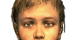 Bryan Wilks from Fallout 3, a young child with short hair, conveying a post-apocalyptic vibe in the game.