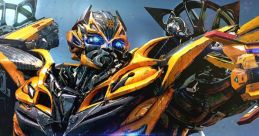 Transformers Bumblebee Autobot from Planet Cybertron w/ Optimus Prime. Type your text to hear it in the voice of