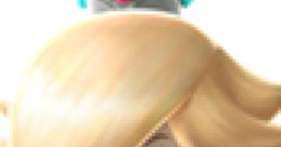 Rosalina from Mario Kart Wii, featuring her signature crown and striking blue eyes, exudes elegance and poise.