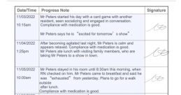 Progress Note Type your text to hear it in the voice of Progress Note. The Progress Note Computer AI emits a steady hum as