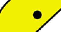 Iconic yellow Pac-Man character with a classic design, featuring a mouth and an eye, representing retro gaming nostalgia.