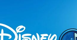 Disney Hits logo featuring whimsical text on a vibrant blue background, perfect for fans of classic Disney music.