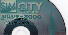 SimCity 3000 Original track CD SimCity 3000 オリジナル サントラCD - Video Game Video game from SimCity 3000 Original