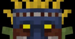 Barakoa from Mowzie's Mobs in Minecraft features vibrant colors and a distinctive tribal mask design.