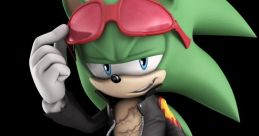 Scourge the hedgehog I'm evil counterpart of sonic