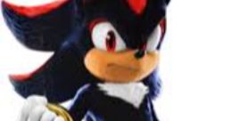 Shadow the Hedgehog, a dark and powerful character from Sonic the Hedgehog 3, showcasing his iconic look and attitude.