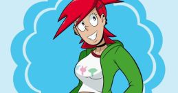 Frankie Foster (Foster's Home For Imaginary Friends) Cartoon Network. And it's even Cartoon Network City too.