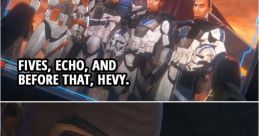 So Whats The Problem (Clone trooper) Man with a deep voice (like clone troopers in star wars) asking a question: So..