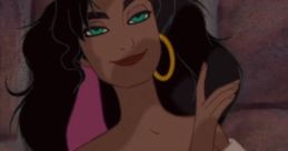 Esmeralda (Demi Moore, The Hunchback Of Notre Dame) Esmeralda (French: [ɛs.me.ʁɑl.da]), born Agnès, is a fictional character