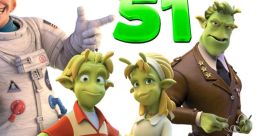 Planet 51 Planet 51 is a vibrant and captivating animated movie that takes viewers on a thrilling adventure through space.