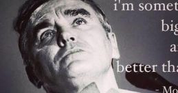 Morrissey - I'm Not a Man Morrissey's "I'm Not a Man" is a compelling song that resonates with his distinctive style and