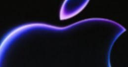 Colorful Apple logo on a dark background, symbolizing innovation and creativity in Mac startups and technology advancement.