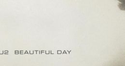 U2 - Beautiful Day "Beautiful Day" is a song by the rock band U2, released in the year 2000. The track is the opening song of