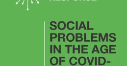 Cover of 'Social Problems in the Age of COVID-19,' Volume 1: US Perspectives, edited by multiple authors.