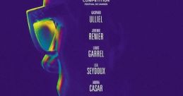 Saint Laurent movie poster featuring vibrant colors and key cast, highlighting the 2014 film by Bertrand Bonello.