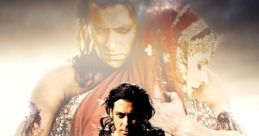 Epic poster of "Veer," featuring a warrior in armor with a dramatic background, symbolizing love and valor in a historic setting.