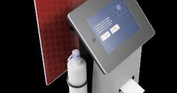 Voice-activated Checkpoint access kiosk with touchless interface, featuring sanitizer dispenser and clear user instructions.