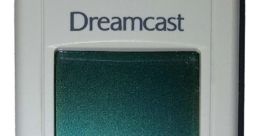 Dreamcast handheld controller showing buttons A, B, and mode settings for gaming experience. Retro gaming nostalgia.