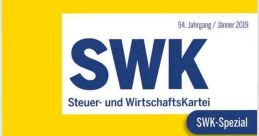 SWK Fachbuch über Advance Ruling, Auskunftsbescheid gemäß § 118 BAO, 94. Jahrgang, Linde Verlag, Jänner 2019.