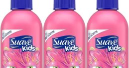 Suave Kids Berry Awesome detangler spray bottles, designed for gentle hair care, tear-free, and dermatologist tested.