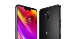 Lg G7 The LG G7 ThinQ is a smartphone that boasts impressive features, including a sharp display and powerful speakers.