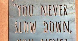 Tpetty Never Slow Down The of "Never Slow Down" echoes through the room, pulsing with energy and determination. The beat is