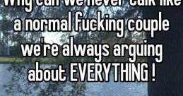 "Normal Fucking" As I lay in bed on a lazy Saturday morning, I am suddenly jolted awake by the blaring of "Normal Ohio