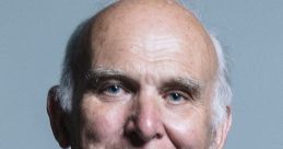 Vince Cable, a prominent UK politician, smiling confidently in a formal suit and tie against a neutral background.