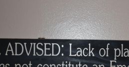 Be Advised related to the subject of "Be Advised" encompass a wide range of tones and themes, from comical to urgent.