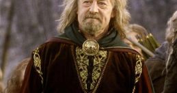 Théoden In the Discurso de Théoden, the mighty king's voice echoes through the halls of Rohan with authority and power. As