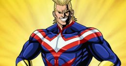 All Might The All Might Plus Ultra Dub rang out through the quiet room, catching everyone's attention. It was a powerful