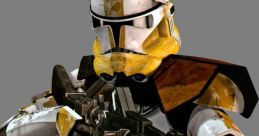 Clonetrooper The of blaster fire echoes through the battlefield as Clonetroopers take aim and fire at their enemies. The