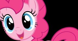 Pinky Pie, the cheerful pink pony from My Little Pony, showcasing her vibrant personality and playful spirit.