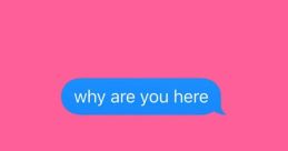 Why Are You Here? The first that hits your ears is a deep, authoritative voice stating, "You are here." The tone is not