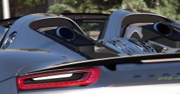 Sleek rear view of a high-performance sports car, showcasing luxury design and powerful features, perfect for GTA 2 enthusiasts.