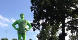 Ho Ho Ho Green Giant The deep and booming of "Ho ho ho, Green Giant" echoes through the valley, carried on the gentle