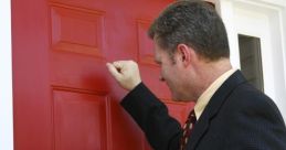 Door Knock The of a door knock is a familiar one, as it is a common way for visitors to announce their arrival. The sharp