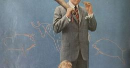 Vintage cigar advertisement featuring a man and woman, highlighting the psychological benefits of smoking cigars.