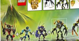 Bionicle The eerie of "Creeps From The Deep" echo through the dark and murky waters of the ocean depths. The low,